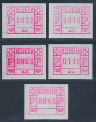 5655: Switzerland - ATM/Frama labels